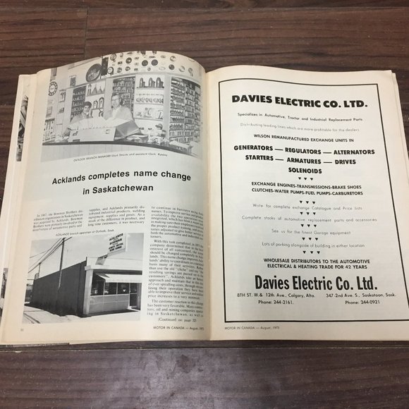 Motor in Canada Western Canada's Automotive Publication August 1973 Magazine - Picture 13 of 16
